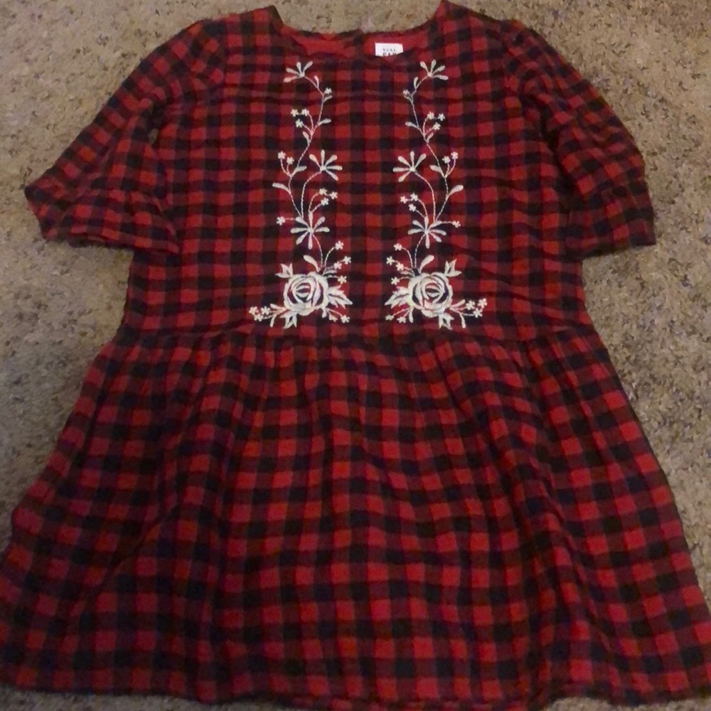 Baby Gap size 5 buffalo plaid dress